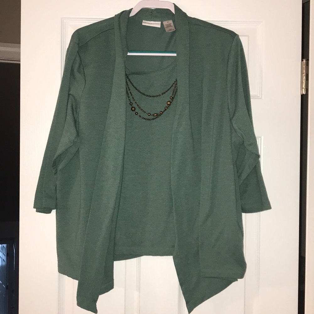 Alfred Donner jade top